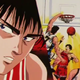 Sendoh dunked on Shohoku after faking out Rukawa on the fast break